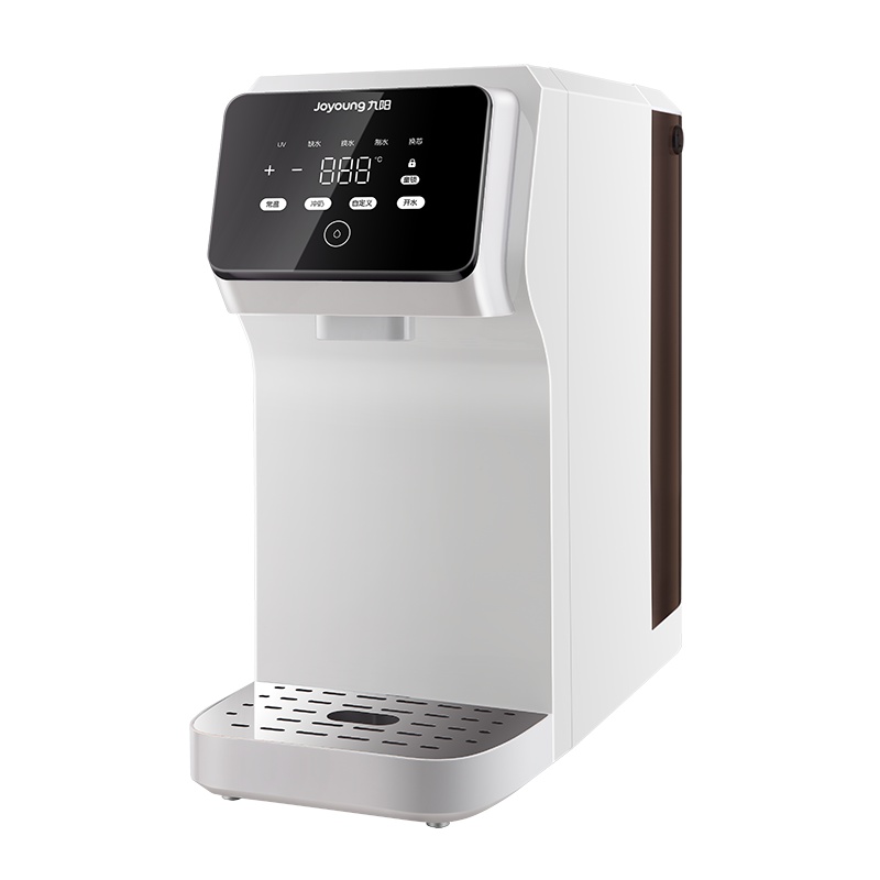 九阳/Joyoung饮水机台上式家用净水器净饮一体机即热RO反渗透纯水净饮机直饮机泡奶粉免安装加热-JYW-H5两年套装