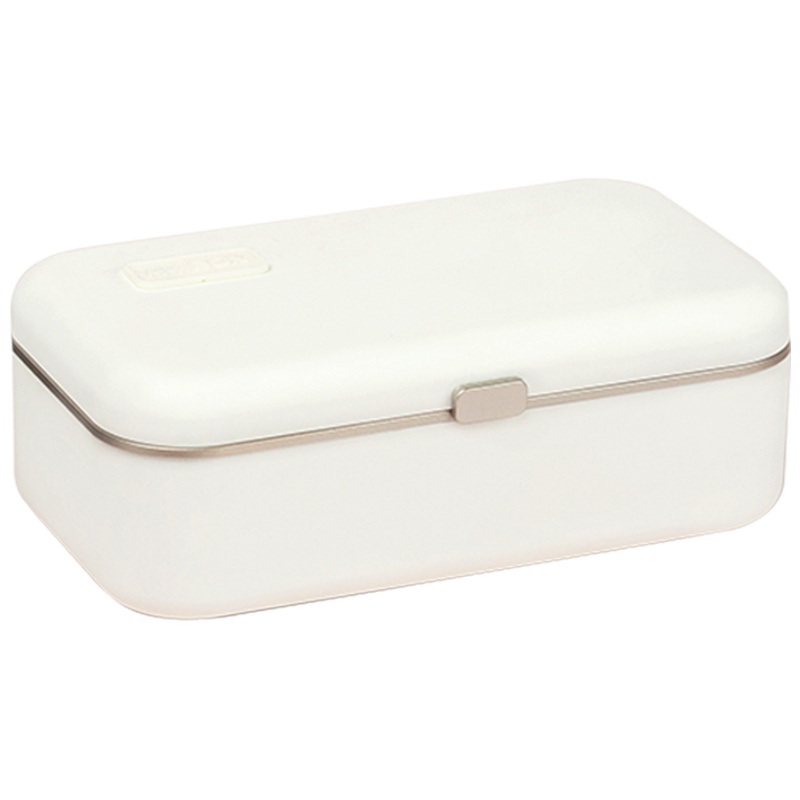适盒 A4BOX 电加热饭盒 插电保温 上班族电热便携热饭神器便当盒陶瓷内胆800毫升自动恒温功能[正午白标配+送餐具]