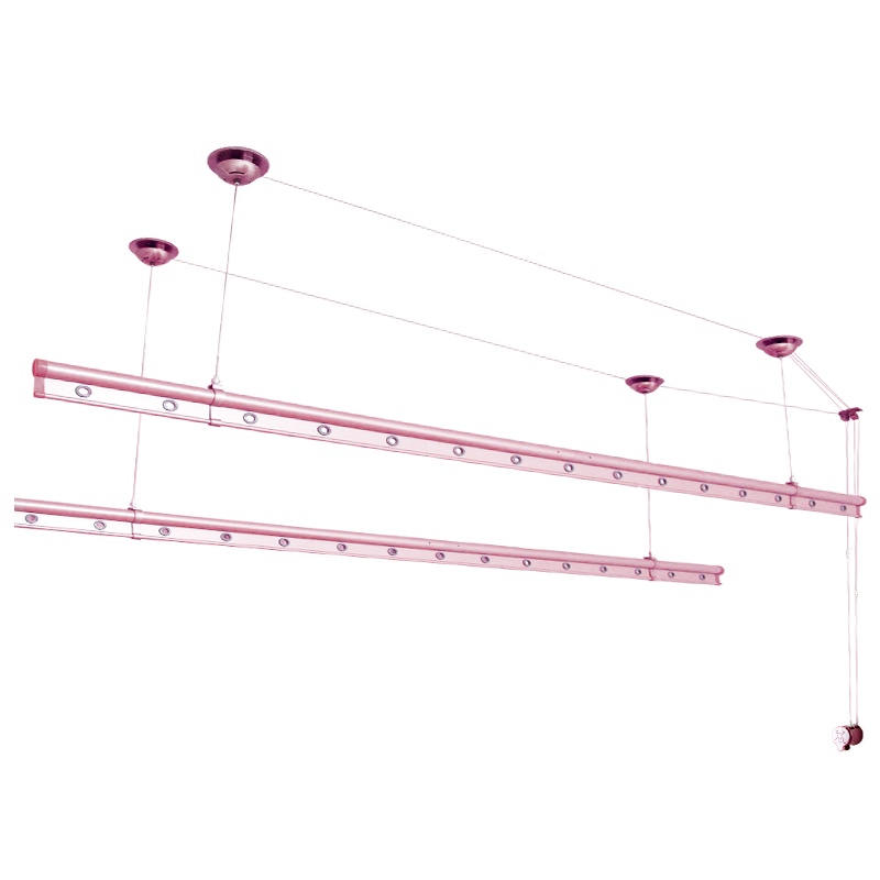 西屋(Westinghouse) WSZJ24P2M美国西屋升降晾衣架阳台手摇晾衣杆双杆室内家用晾衣架晒衣架