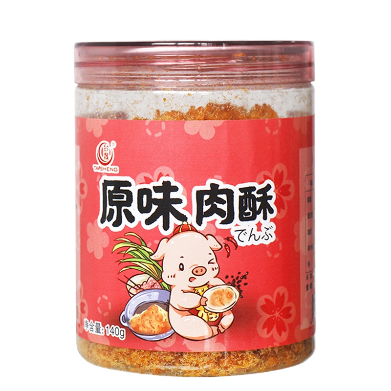 台湾风味 台晟原味肉酥155g 2件装