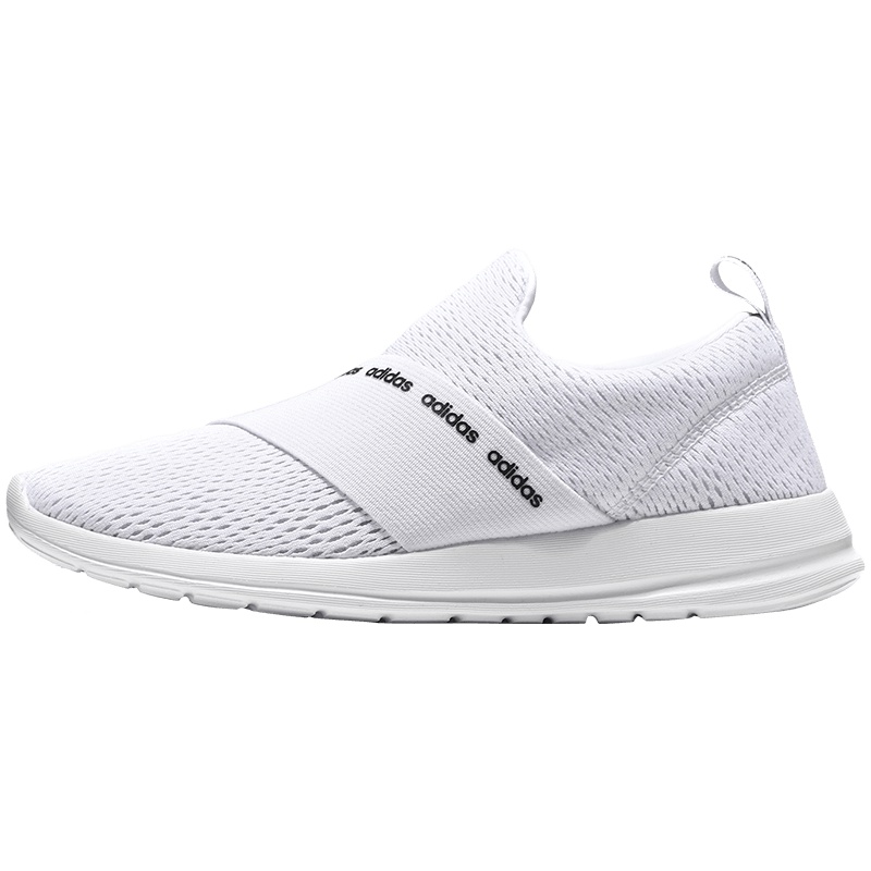 adidas阿迪达斯NEO女子休闲鞋透气休闲运动鞋DB1338 DB1338亮白+一度灰