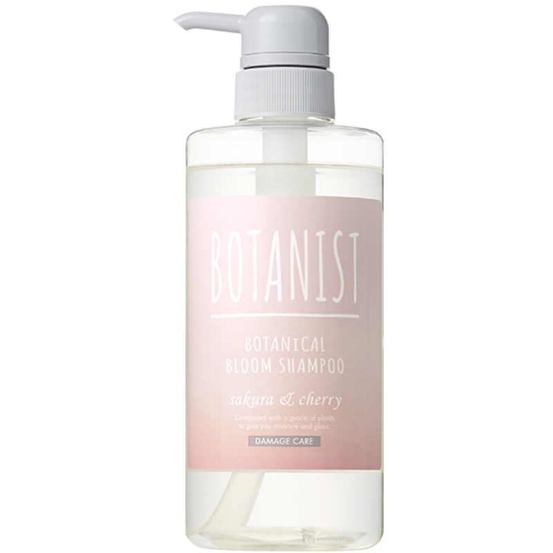 BOTANIST植物性BLOOM 洗发水(修护受损)樱花&樱桃香型 混合性发质 所有人群