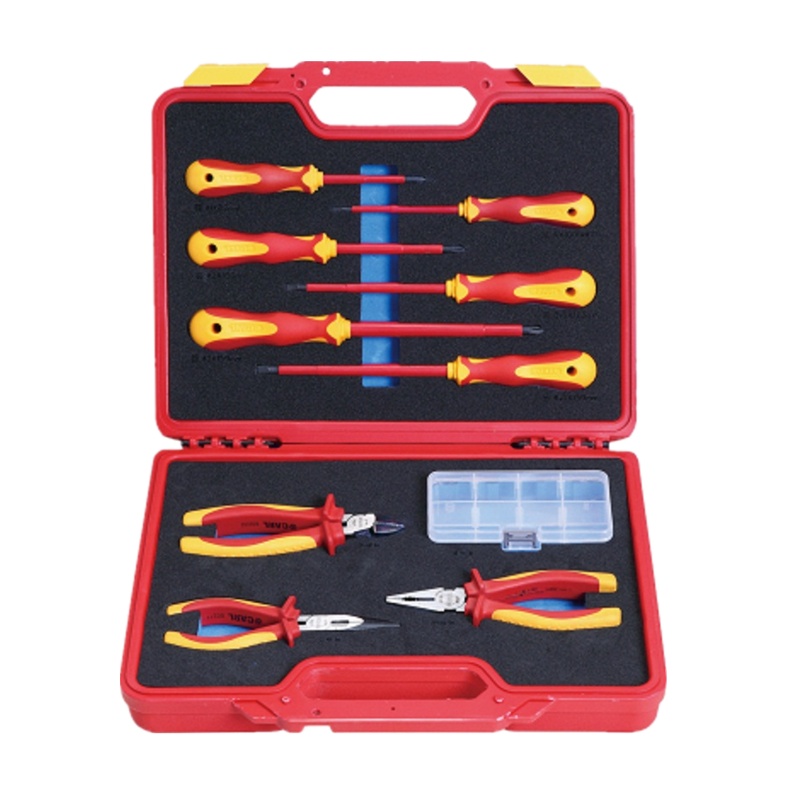 [卡尔]10件绝缘耐压工具组套