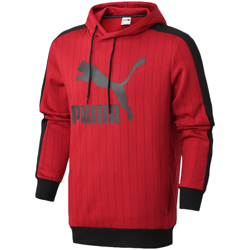 PUMA彪马男装运动服休闲针织连帽卫衣530179