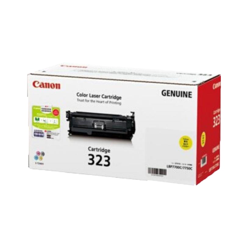 佳能(Canon)CRG-323Y 硒鼓 (单位:只) 黄(适用机型:LBP7750Cdn)单位(件)