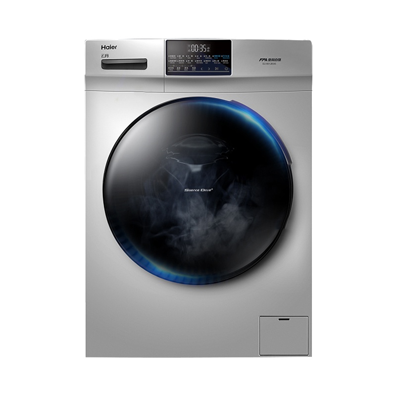 海尔（Haier) 10公斤直驱变频滚筒洗衣机静音全自动节能大容量 巴氏除菌 香薰 双喷淋EG10012B58S