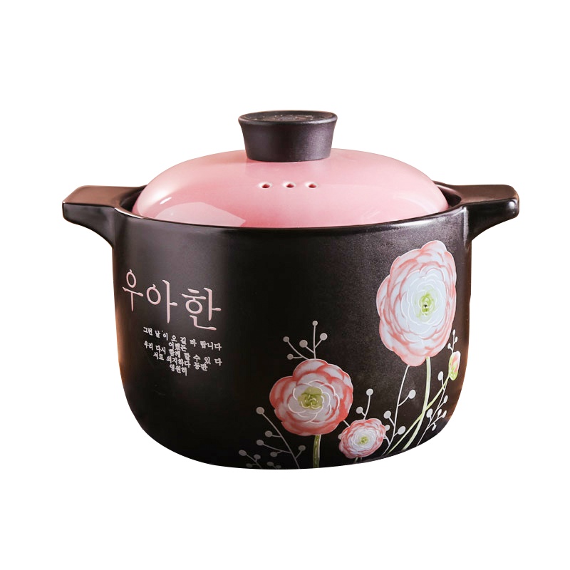 顺祥陶瓷沃尚广府煲砂煲汤煲汤锅锅炖煲陶瓷炖锅3.5L