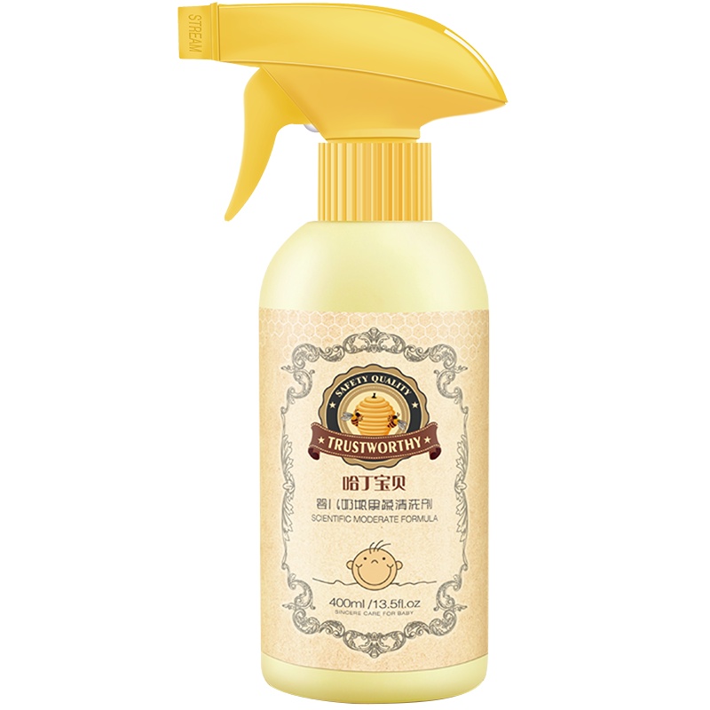 哈丁宝贝婴儿专用果蔬清洗剂清洁液宝宝洗洁精儿童玩具餐具清洁剂