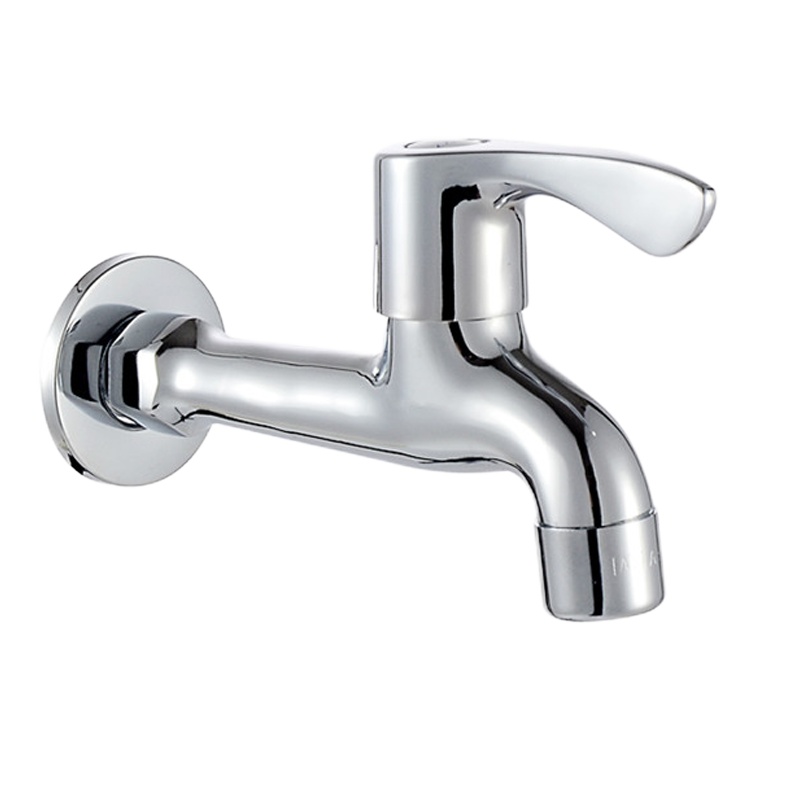 企购优品 特长快开单冷水龙头 加长洗衣机水龙头 全铜体拖把池水龙头 4分出水嘴