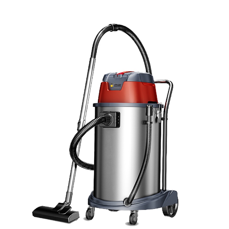 杰诺吸尘器干湿两用1800W大功率工业桶式吸尘器 商用酒店宾馆洗车场工厂车间吸尘器603-60L升级版
