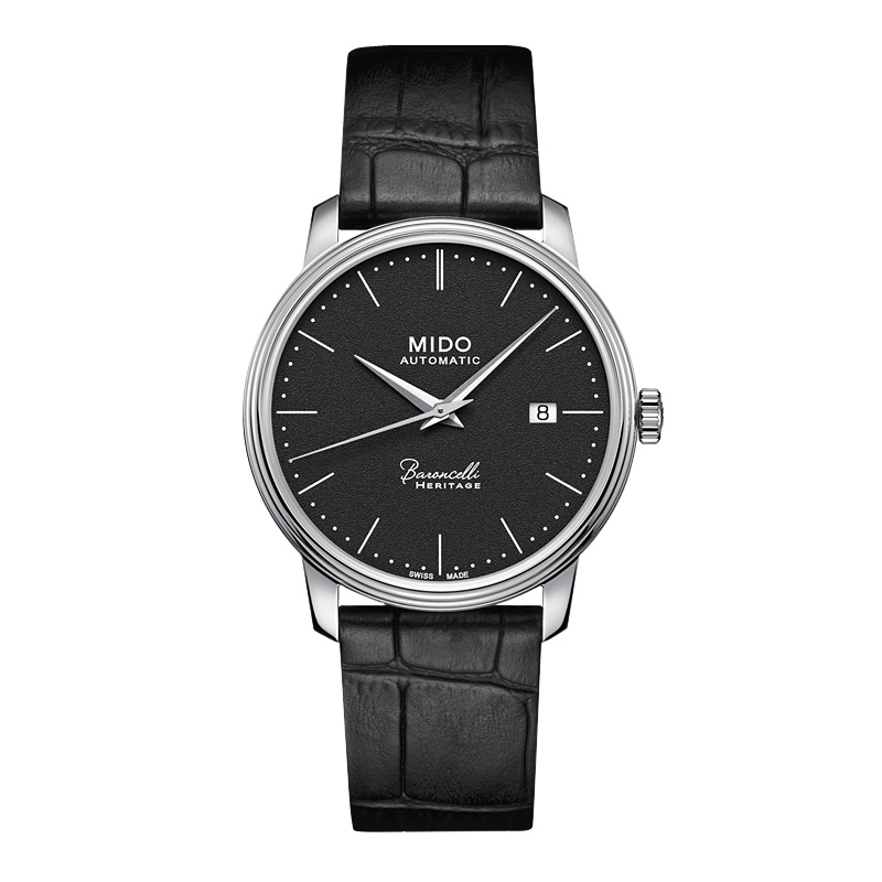 美度贝伦赛丽40周年典藏系列纪念款薄机械男表M027.407.16.050.00