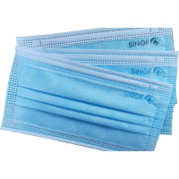 SINOF星沣医疗 一次性使用医用口罩(非无菌)100片 含95+熔喷布 细菌过滤率≥ 95%