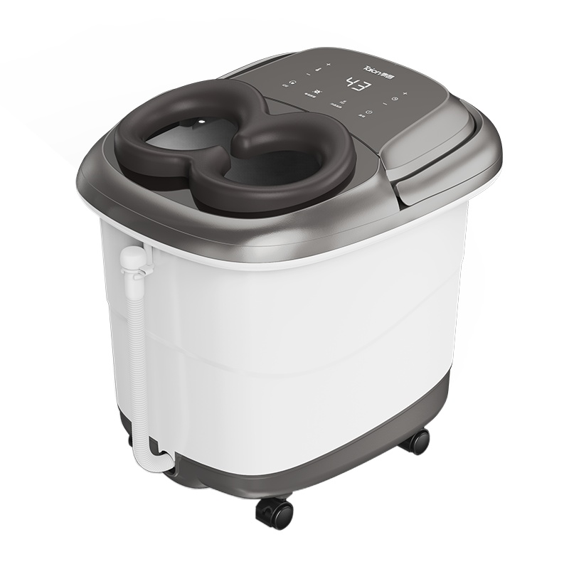 泰昌(TAICHANG)TC-11BG4S足浴盆全自动按摩洗脚盆电动加热泡脚器恒温家用深桶漏电保护镜面触屏冲浪加热