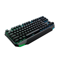 机械师MACHENIKE K7机械键盘104键青轴有线键盘电脑笔记本台式机游戏办公便携灰色(104键有线-单色青轴)