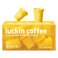 瑞幸咖啡(luckin coffee)花漾特调即溶咖啡冷萃冻干粉速溶黑咖啡 菠萝茉莉风味 3g*12颗