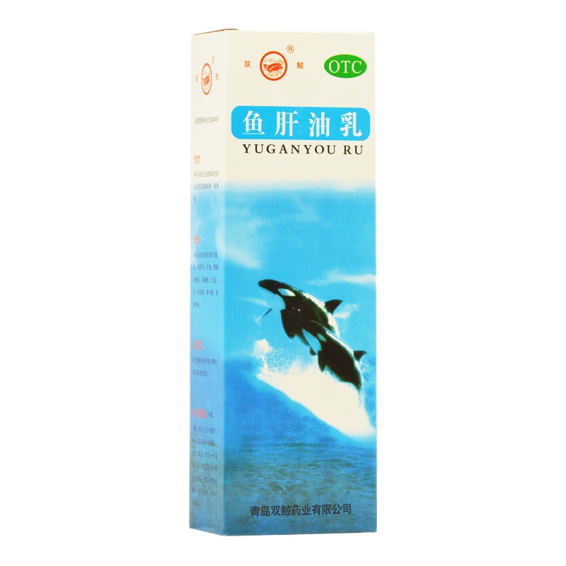 双鲸 鱼肝油乳 500ml*1瓶/盒 RK