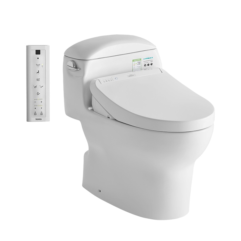 TOTO卫浴坐便器超漩式智洁座便器除菌智能一体马桶CW788