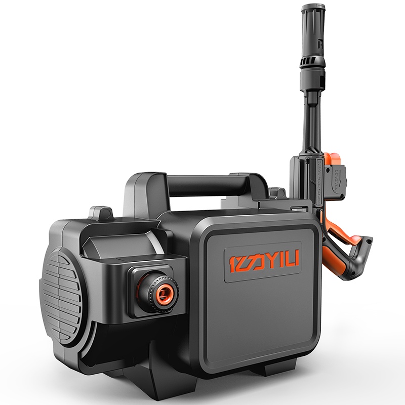 亿力 YILI 家用洗车机 高压清洗机汽车用品 YLQ4350C-B 1400W大功率 220v