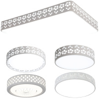 Grevol品拓PINTUOLED吸顶灯简约现代吸顶灯套餐组合铁艺吸顶灯客厅卧室灯全屋灯具套餐30M2