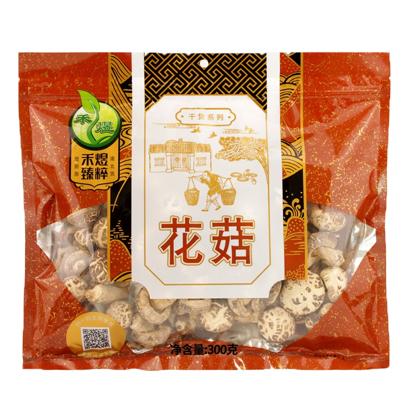 禾煜 花菇300g(100袋起订)