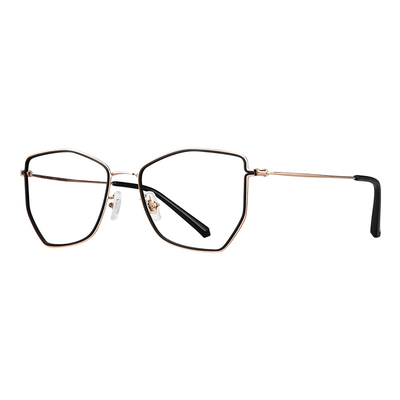 海伦凯勒 蝶形前卫潮韩版近视眼镜女防蓝光时尚眼镜框 H9206