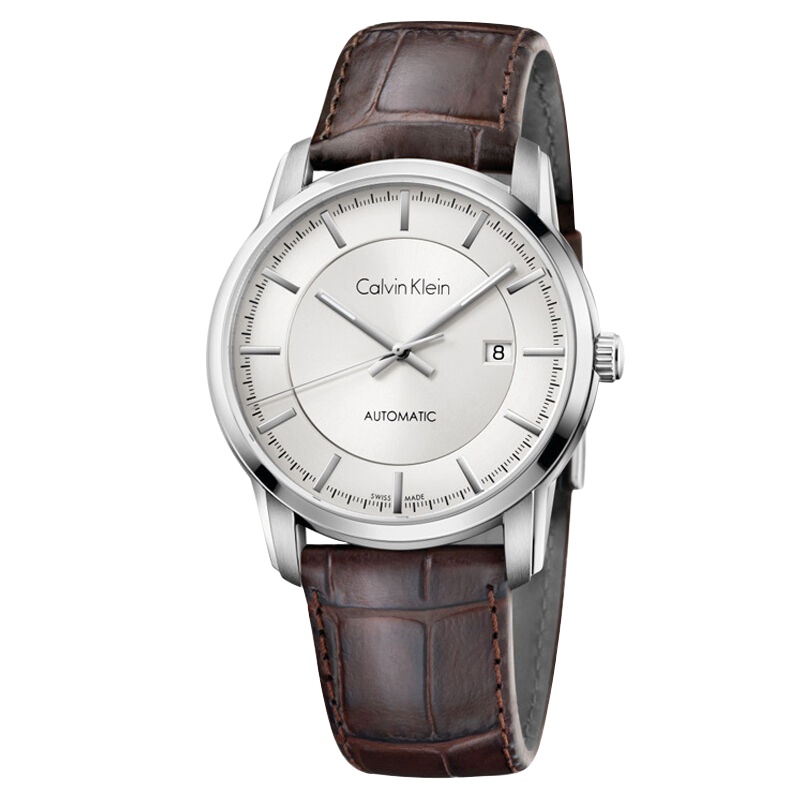 CK手表男士防水自动机械表男表运动时尚商务男款日历表机械表 K5S341G6