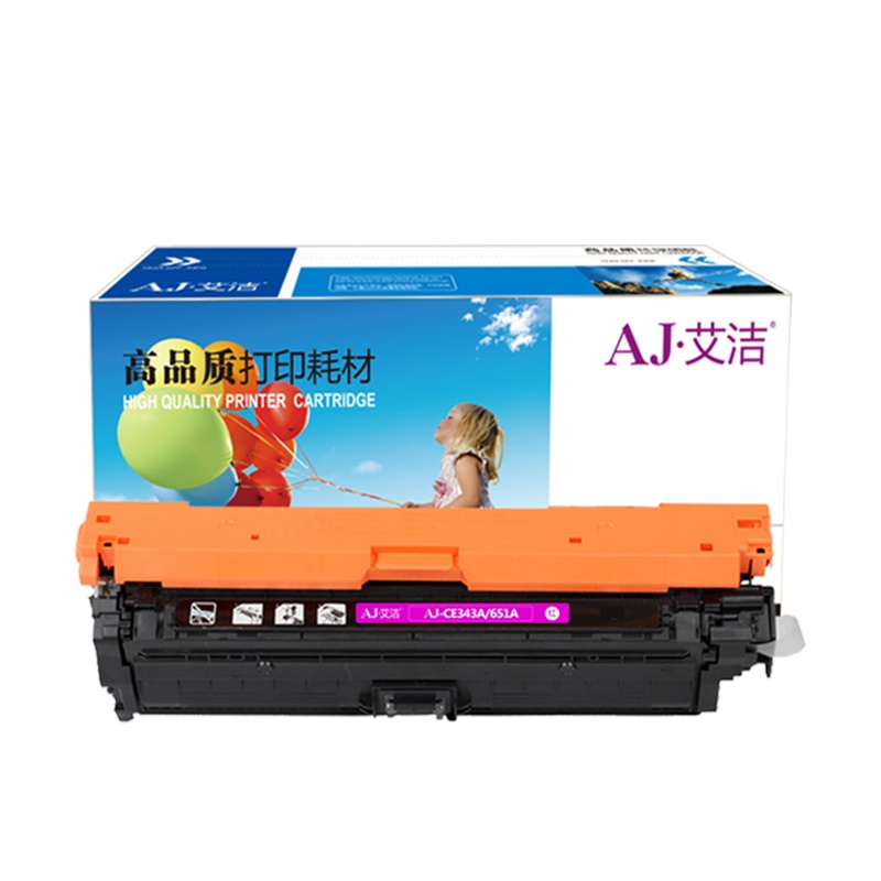 艾洁 CE343A(651A)硒鼓红色 适用惠普HP M775dn M775z M775f 651A 打印机