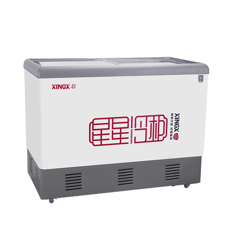星星（XINGX）SD/SC-262F 玻璃门展示柜商用双温冰柜卧式冷藏冷冻饮料雪糕柜保鲜急冻雪柜