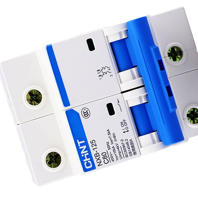 正泰（CHNT）NXB-125-2P-C80 空气开关 过载空气开关 DZ47升级款小型断路器 2P 80A