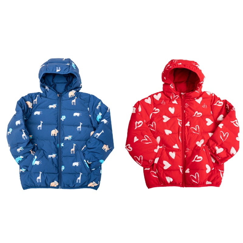 拉里宝贝Lioniebaby童装轻薄连帽羽绒服2020秋冬新款L04WS152