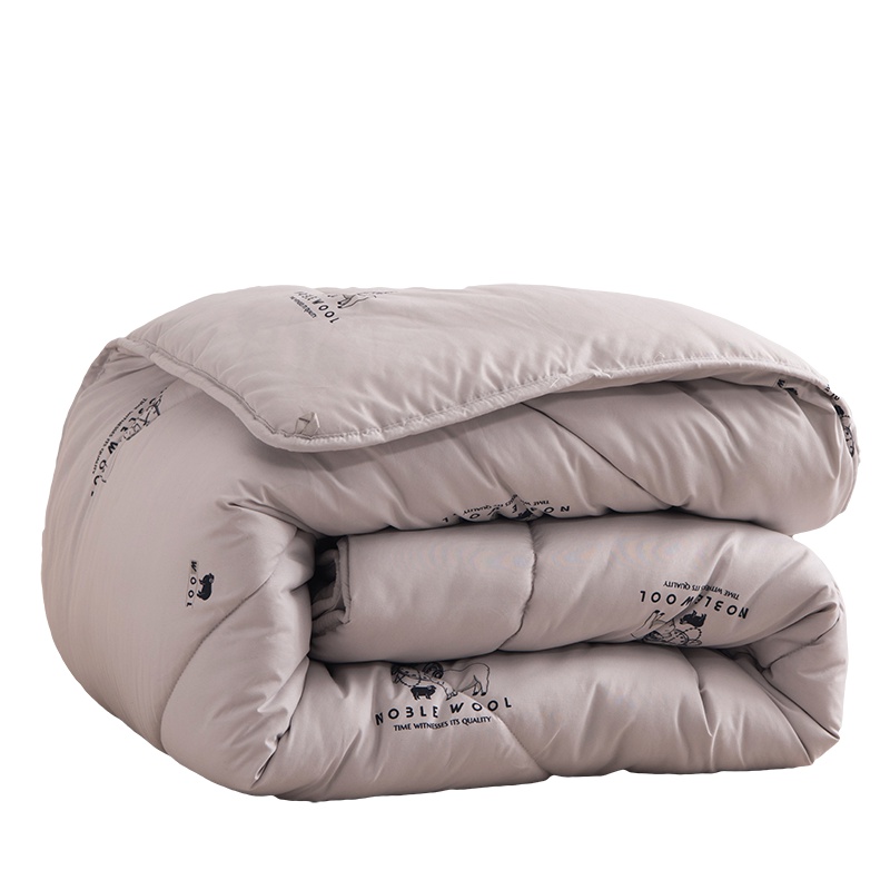 南极人(NanJiren)家纺 100%澳洲羊毛被子被芯冬被冬季棉被加厚保暖春秋冬天太空调被褥