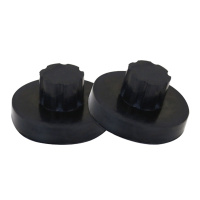 得力(deli) 自动财务凭证装订机垫片 3个装黑色适配得力3880 14601 33480等财务装订机橡胶垫 yc