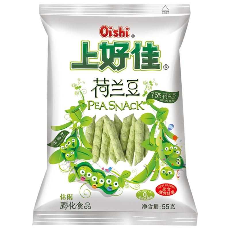 上好佳 荷兰豆 膨化食品 55g