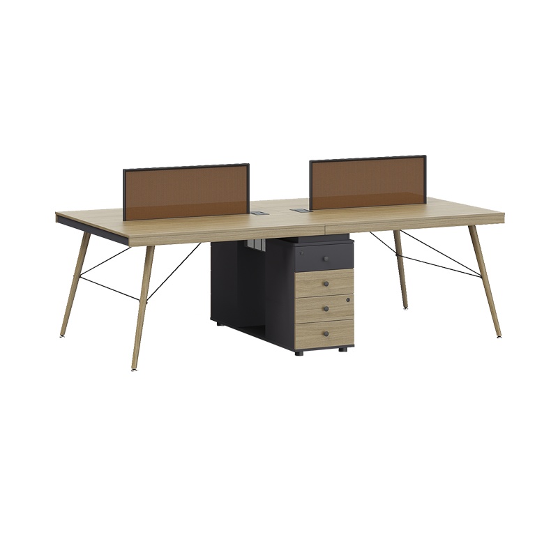 臻远员工职员桌四人位2800*1200*1050