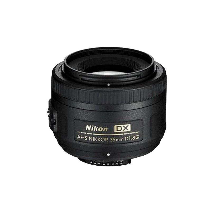 Nikon/尼康AF-S DX 尼克尔 35mm f/1.8G 广角定焦 人像大光圈单反镜头 尼康卡口 52mm口径