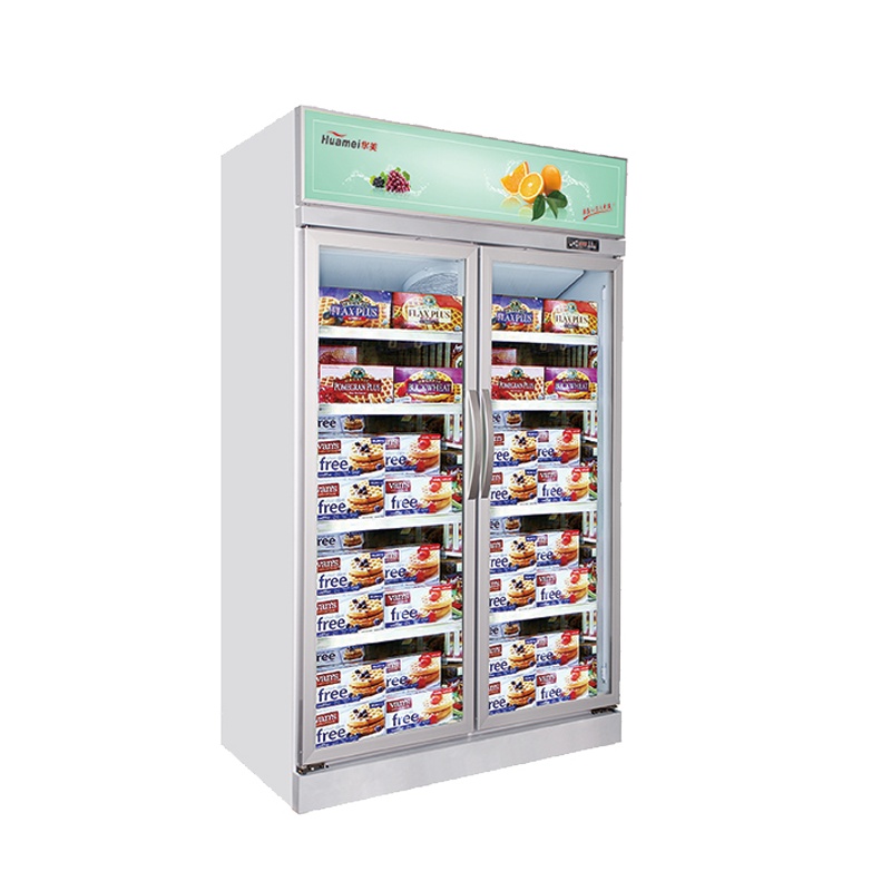 华美(Huamei)LSD-1260F冷冻风冷展示柜商用立式冰柜冷柜 大容量展示柜超市冰淇淋速冻冰箱