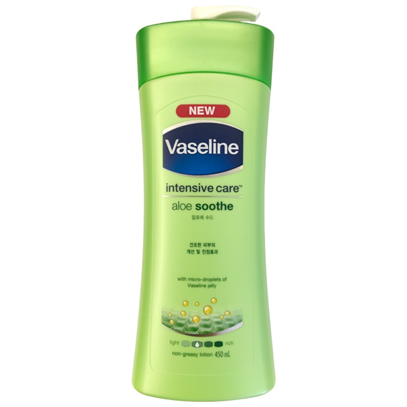 凡士林(Vaseline) 身体润肤乳 芦荟舒缓润肤露 450ml