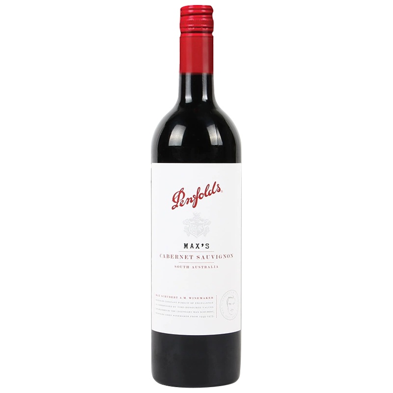[赤霞珠]奔富(Penfolds) 麦克斯赤霞珠干红葡萄酒 750ml 红酒 澳大利亚进口 [富邑旗下]