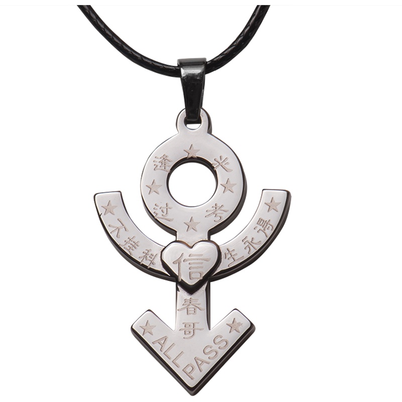 梦克拉 钨金项坠吊坠 船锚