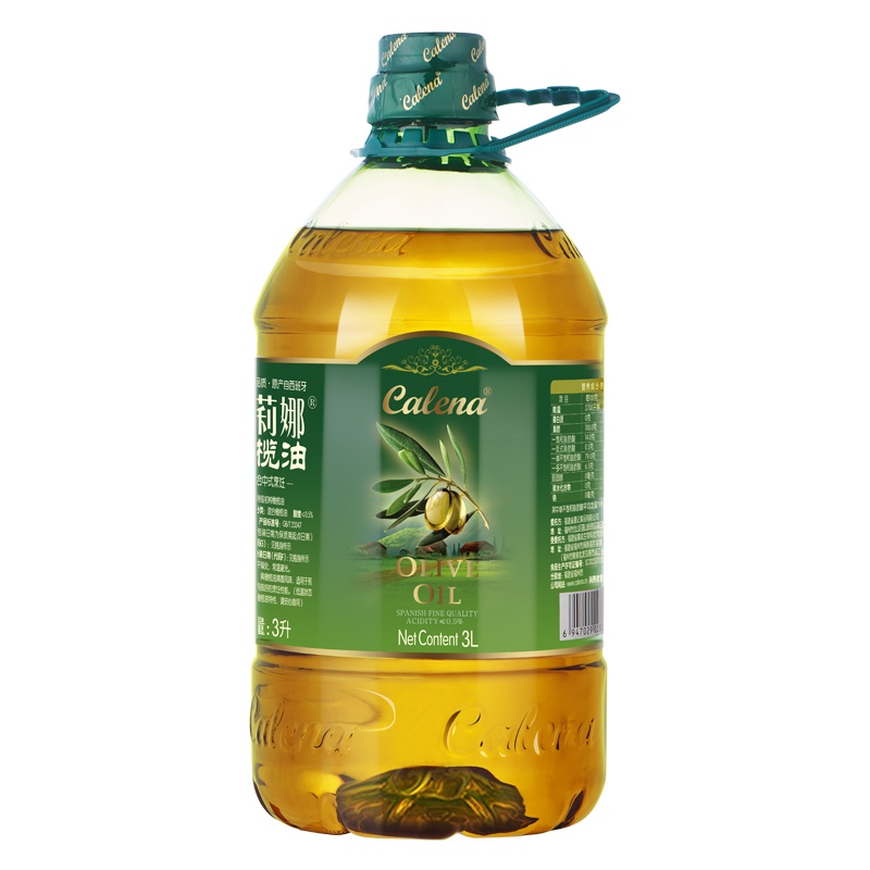 克莉娜 Calena 橄榄油3L家庭装炒菜食用油西班牙原油进口橄榄油