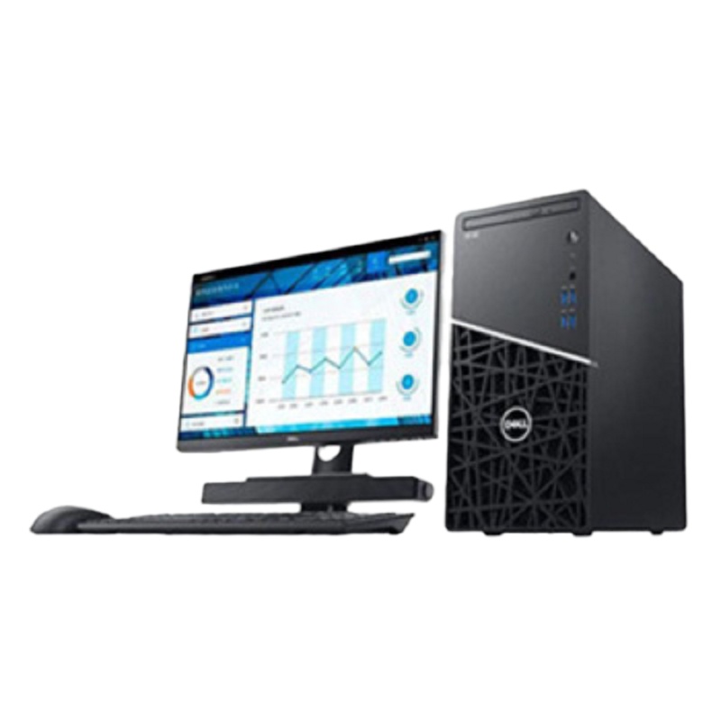 戴尔 成铭C3991M I5-10500/8G/128GB+1T/DVD光驱/集显/win10神州网信/21.5寸