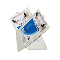 得力9247 书写板夹 PP材质 A5板夹写字板 优质书写垫板 学生垫板