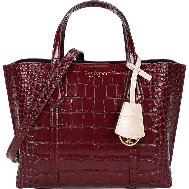 TORY BURCH 托里·伯奇 TB女包 PERRY系列 皮革手提单肩斜挎包小号 74594