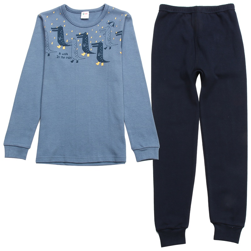 红豆（HODO）男童内衣套装100%棉舒适透气儿童内衣系列宝宝儿童男童内衣套装