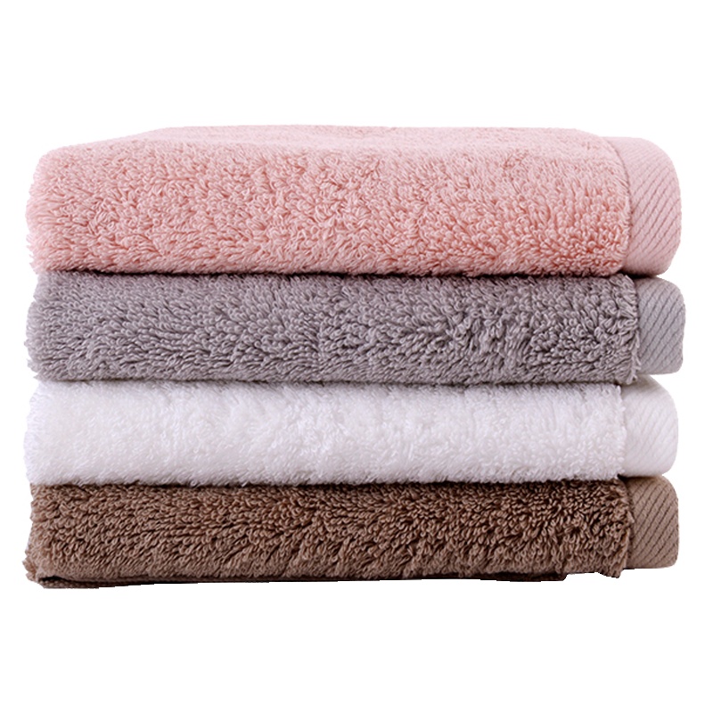 苏宁极物埃及进口长绒棉方巾(四条装)男女生儿童青春系小方巾纯棉婴儿面巾(四条装)34*34CM