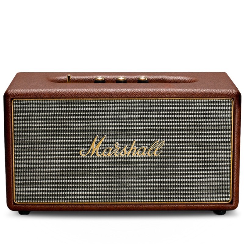 Marshall马歇尔Stanmore Bluetooth马歇尔马勺摇滚重低音无线蓝牙音箱 蓝牙4.0 棕色