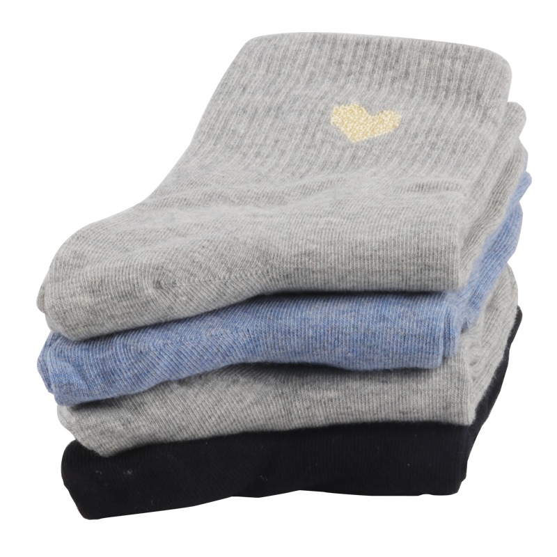 萝卜探长女士成人袜中筒四季款潮牌女袜子精致礼盒装四双装