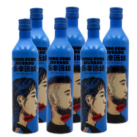 38度500ml 永丰二锅头 浓香型白酒 永丰酒坊 青春小酒 （蓝色）青春版 整箱6瓶装
