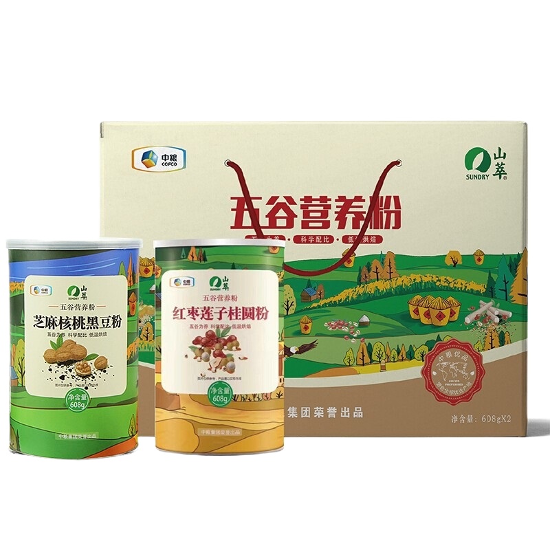 中粮山萃营养粉礼盒(家庭装)1000g