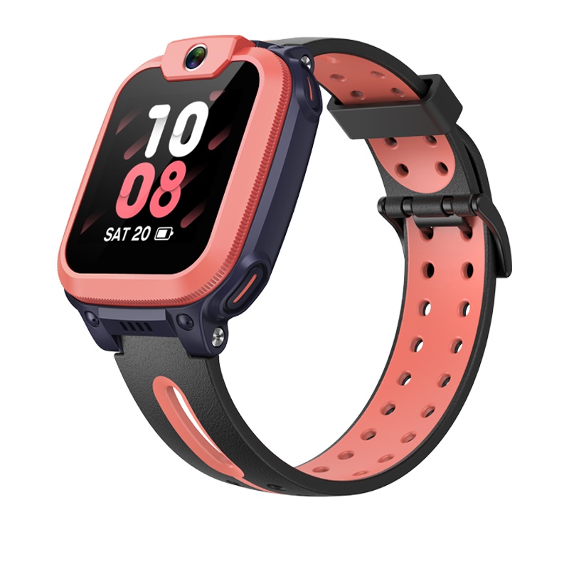 [官方正品]小天才电话手表Q1A赤柚红长续航儿童手表 GPS定位智能手表 学生儿童移动联通电信4G视频拍照手表手机男女孩